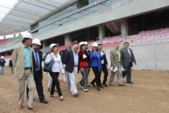 Estadio La Portada en trabajos finales y consolida a la región en infraestructura deportiva