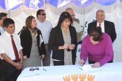 VECINOS DE HUANA CONTARÁN CON ANHELADO SISTEMA DE ALCANTARILLADO Y CASETAS SANITARIAS