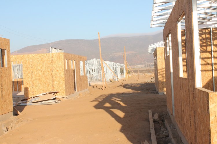 AVANZAN OBRAS EN CONDOMINIO PARA 159 FAMILIAS DE QUILIMARÍ
