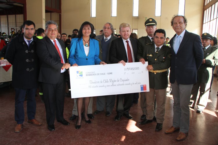 DOS MIL BOMBEROS CONTARÁN CON EQUIPAMIENTO MÁS SEGURO Y BAJO LA NORMATIVA INTERNACIONAL