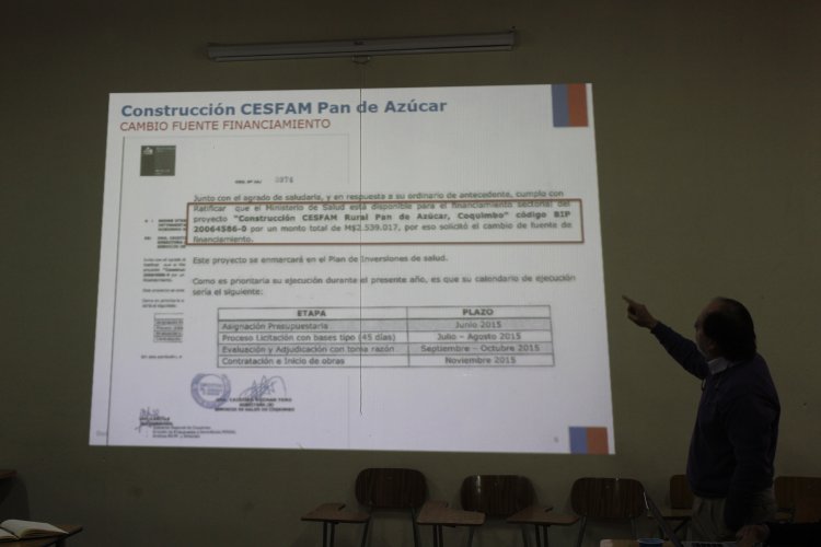 GOBIERNO COMPROMETE PARA FINES DE ESTE AÑO LA CONSTRUCCIÓN DEL CENTRO DE SALUD DE PAN DE AZÚCAR