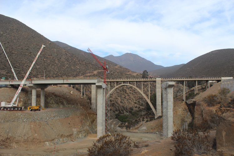 86% DE AVANCE PRESENTAN OBRAS DE LA DOBLE VÍA LA SERENA-VALLENAR