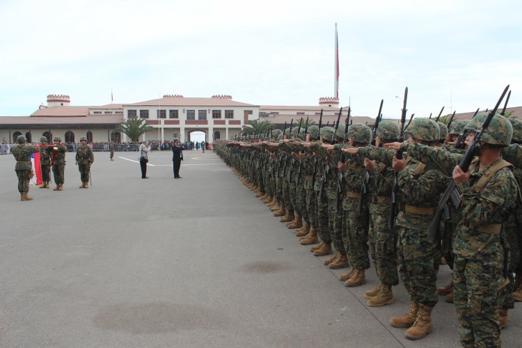 REGIMIENTO COQUIMBO TOMA JURAMENTO A LA BANDERA A MÁS DE 400 EFECTIVOS