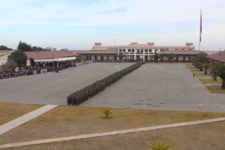 REGIMIENTO COQUIMBO TOMA JURAMENTO A LA BANDERA A MÁS DE 400 EFECTIVOS