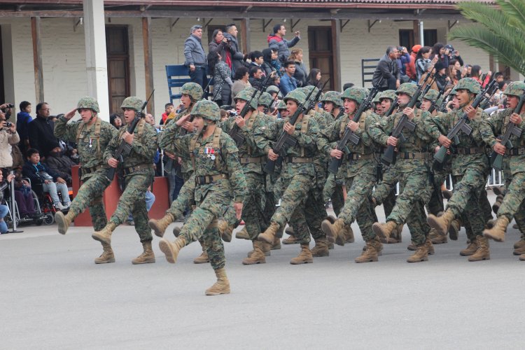 REGIMIENTO COQUIMBO TOMA JURAMENTO A LA BANDERA A MÁS DE 400 EFECTIVOS