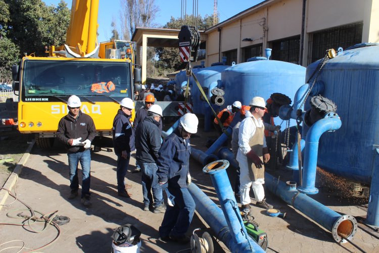 GOBIERNO REGIONAL FISCALIZA INSTALACIÓN DE FILTROS PARA AGUA POTABLE EN OVALLE