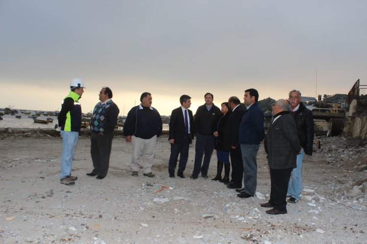 INICIAN OBRAS DE MEJORAMIENTO DE LA CALETA DE TONGOY