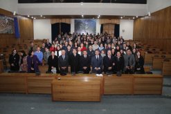 INTENDENTE IBÁÑEZ SALUDA A FUNCIONARIOS DE GOBIERNO INTERIOR Y GOBIERNO REGIONAL