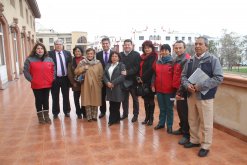 ORGANIZACIONES SOCIALES DE LAS COMPAÑÍAS SALUDAN A INTENDENTE IBÁÑEZ