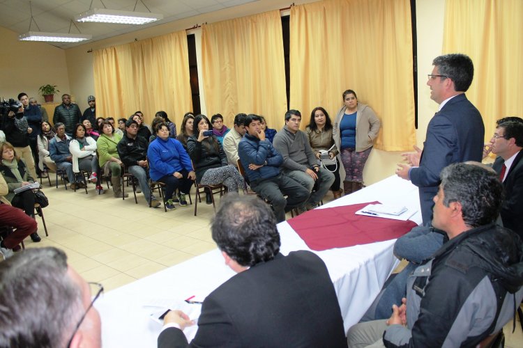ANUNCIAN INICIO DE PROYECTO PARA CONSTRUIR VÍA DE EVACUACIÓN EN CALETA SAN PEDRO
