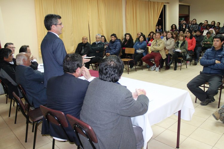 ANUNCIAN INICIO DE PROYECTO PARA CONSTRUIR VÍA DE EVACUACIÓN EN CALETA SAN PEDRO