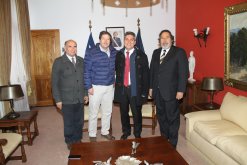 INTENDENTE CLAUDIO IBÁÑEZ RECIBE FUERTE RESPALDO DEL PARTIDO RADICAL