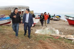 IMPLEMENTARÁN MEDIDAS PARA REPARAR DAÑOS EN CALETA DE PESCADORES DE PEÑUELAS