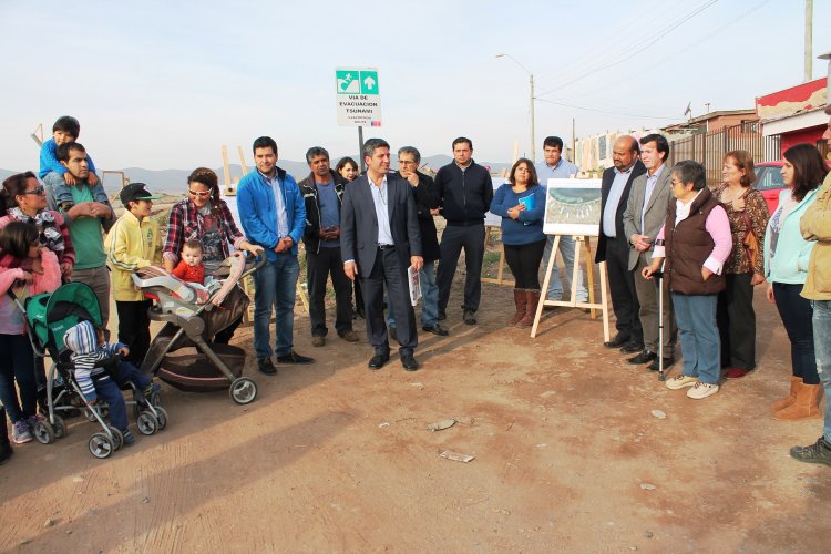 ANTES DE FIN DE AÑO COMENZARÁN OBRAS PARA NUEVA VÍA DE EVACUACIÓN EN CALETA SAN PEDRO