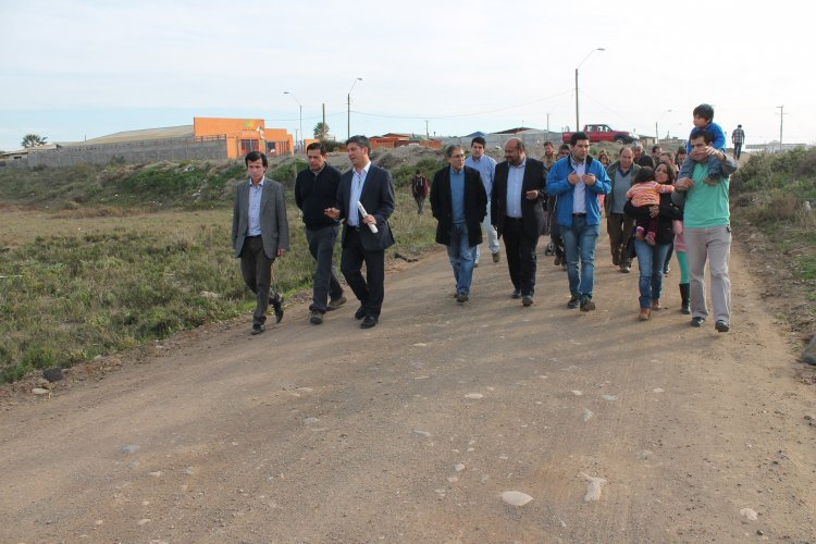 ANTES DE FIN DE AÑO COMENZARÁN OBRAS PARA NUEVA VÍA DE EVACUACIÓN EN CALETA SAN PEDRO