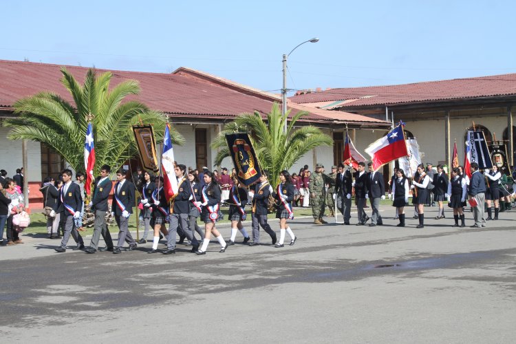 CONMEMORAN NATALICIO 237 DE BERNARDO O´HIGGINS