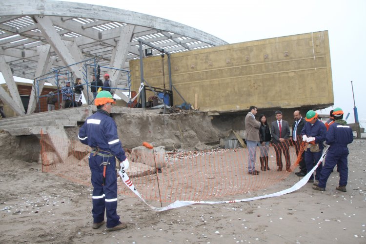 COMIENZAN OBRAS DE REPARACIÓN EN CALETA DE PESCADORES DE PEÑUELAS
