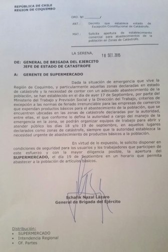ABRIRÁN DE MANERA EXCEPCIONAL 4 SUPERMERCADOS PARA AFECTADOS POR TERREMOTO