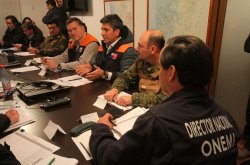 ONEMI SOLICITA QUE VOLUNTARIOS USEN IMPLEMENTOS DE SEGURIDAD