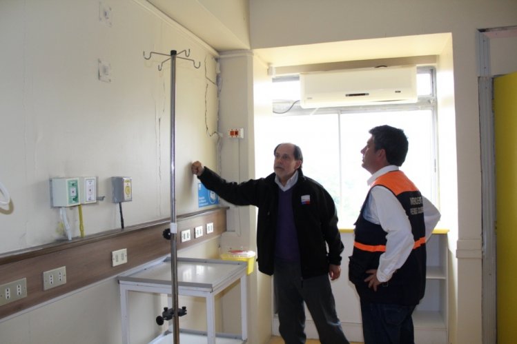 AUTORIDADES DESCARTAN DAÑOS ESTRUCTURALES EN HOSPITAL DE COQUIMBO