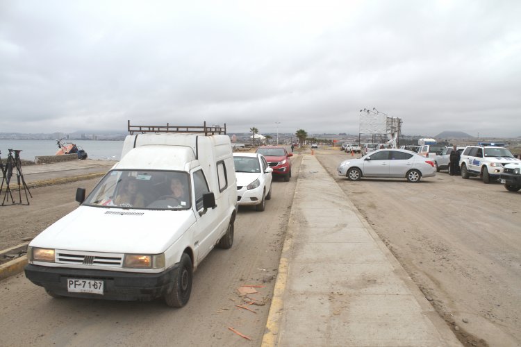 REHABILITAN AVENIDA COSTANERA DE COQUIMBO TRAS LABORES DE PAVIMENTACIÓN Y LIMPIEZA