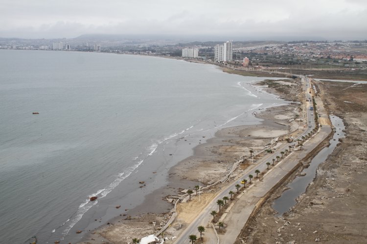 REHABILITAN AVENIDA COSTANERA DE COQUIMBO TRAS LABORES DE PAVIMENTACIÓN Y LIMPIEZA