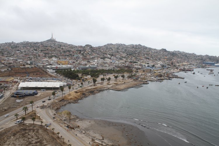 REHABILITAN AVENIDA COSTANERA DE COQUIMBO TRAS LABORES DE PAVIMENTACIÓN Y LIMPIEZA