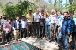 CON AYUDA DEL EJÉRCITO, GOBIERNO RESTABLECE RIEGO EN CANAL DAÑADO POR TERREMOTO EN MONTE PATRIA