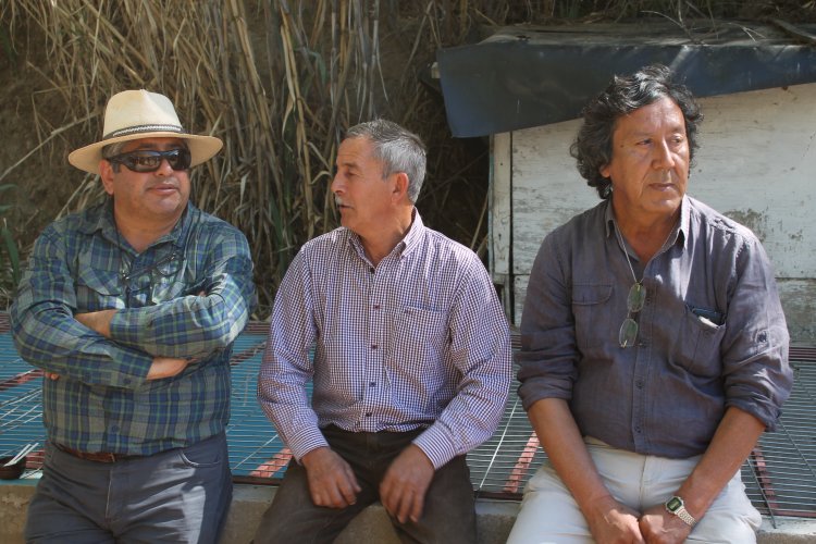 CON AYUDA DEL EJÉRCITO, GOBIERNO RESTABLECE RIEGO EN CANAL DAÑADO POR TERREMOTO EN MONTE PATRIA