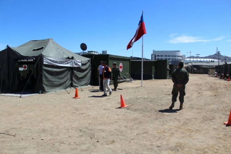 HOSPITAL DE CAMPAÑA DEL EJÉRCITO INICIA ATENCIONES EN COQUIMBO