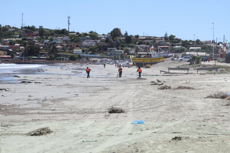 GOBIERNO IMPULSA TRABAJO PARA FORTALECER EL TURISMO EN TONGOY Y PUERTO ALDEA