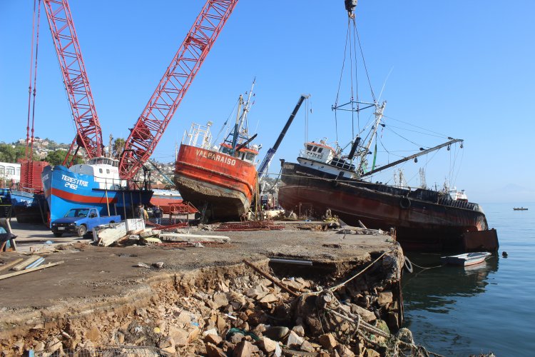 GOBIERNO DESTACA OPERATIVIDAD DE CALETA DE PESCADORES DE COQUIMBO
