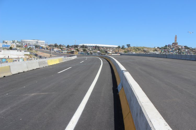 TRÁNSITO EN PASO SUPERIOR DE JUAN ANTONIO RÍOS CON RUTA 5 ESTARÁ OPERATIVO PARA TEMPORADA ESTIVAL