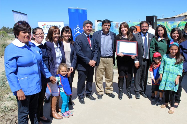 BIENES NACIONALES OTORGA TERRENO PARA REUBICAR JARDÍN INFANTIL AFECTADO POR EL TSUNAMI EN TONGOY