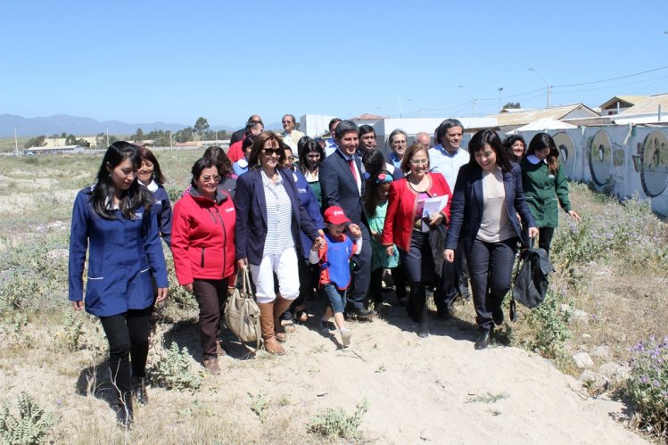 BIENES NACIONALES OTORGA TERRENO PARA REUBICAR JARDÍN INFANTIL AFECTADO POR EL TSUNAMI EN TONGOY