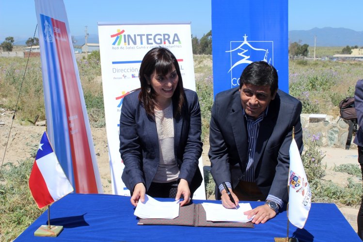 BIENES NACIONALES OTORGA TERRENO PARA REUBICAR JARDÍN INFANTIL AFECTADO POR EL TSUNAMI EN TONGOY