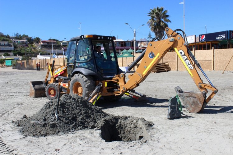 DAN INICIO A LAS OBRAS DE CONSTRUCCIÓN DEL BORDE COSTERO DE TONGOY