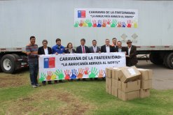 LA ARAUCANÍA TRAJO 16 TONELADAS DE MERCADERÍA Y MATERIALES DE CONSTRUCCIÓN PARA LOS DAMNIFICADOS POR EL TERREMOTO DE COQUIMBO