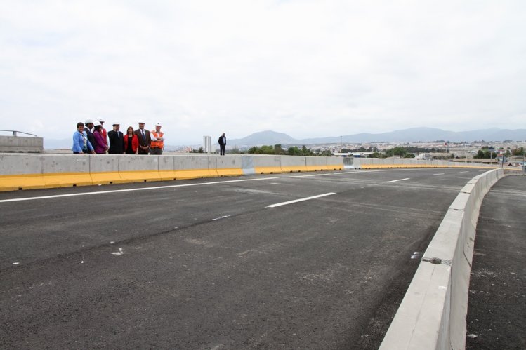 HABILITAN TRÁNSITO HACIA EL SUR POR PASO SUPERIOR DE JUAN ANTONIO RÍOS EN COQUIMBO