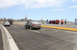 HABILITAN TRÁNSITO HACIA EL SUR POR PASO SUPERIOR DE JUAN ANTONIO RÍOS EN COQUIMBO