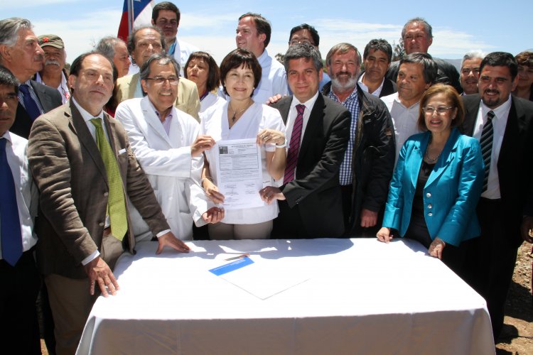 GOBIERNO DA EL VAMOS A OBRAS DEL NUEVO HOSPITAL DE OVALLE