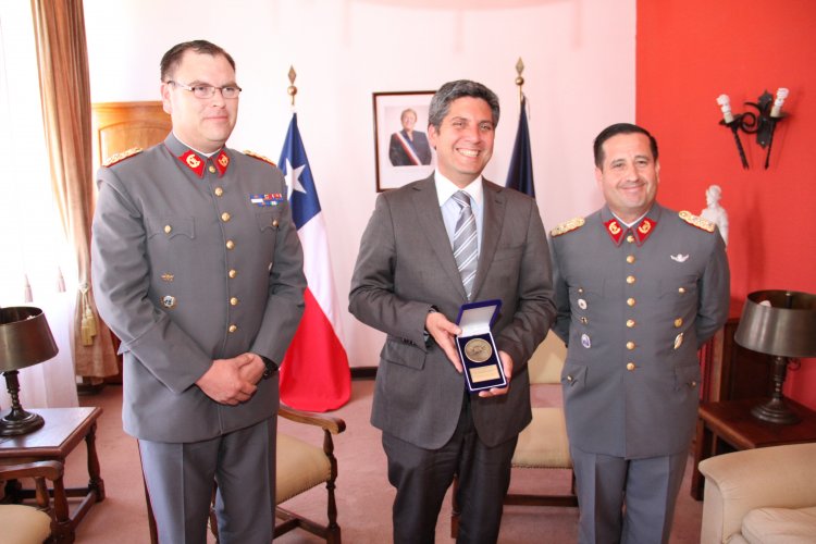 INTENDENTE IBÁÑEZ DESTACA LABOR DE CORONEL PABLO ONETTO AL MANDO DE REGIMIENTO COQUIMBO