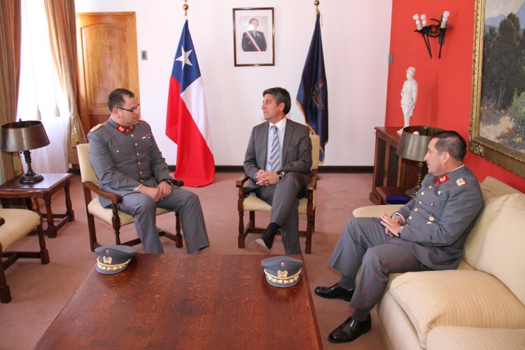 INTENDENTE IBÁÑEZ DESTACA LABOR DE CORONEL PABLO ONETTO AL MANDO DE REGIMIENTO COQUIMBO