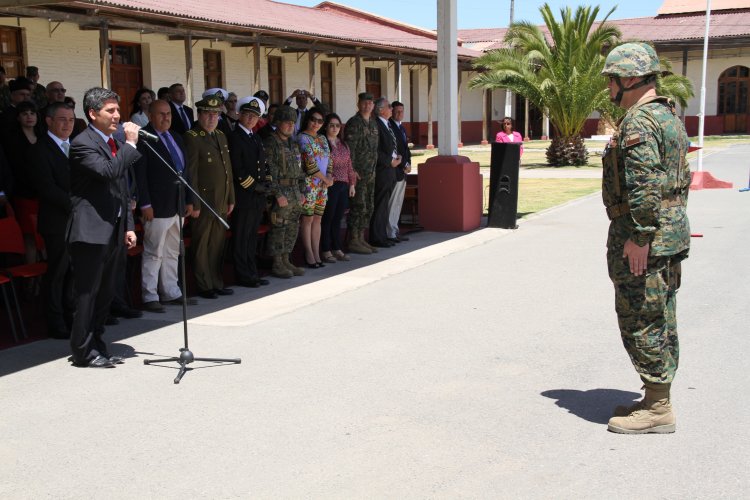 CEREMONIA DE CAMBIO DE MANDO DEL REGIMIENTO N°21 COQUIMBO