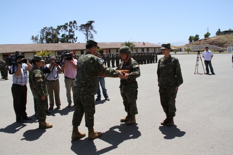 CEREMONIA DE CAMBIO DE MANDO DEL REGIMIENTO N°21 COQUIMBO