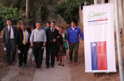 VECINOS DE ILLAPEL INAUGURAN OBRAS DE SEÑALÉTICAS Y SEGURIDAD PARA SU BARRIO