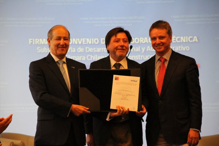 GOBIERNOS REGIONALES FORTALECEN TRABAJO DE DESCENTRALIZACIÓN TRAS CONVENIO ENTRE SUBDERE Y CÁMARA CHILENA DE LA CONSTRUCCIÓN