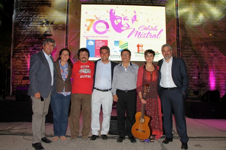 GOBIERNO RINDE HOMENAJE A GABRIELA MISTRAL PARA CONMEMORAR 70 AÑOS DEL PREMIO NOBEL