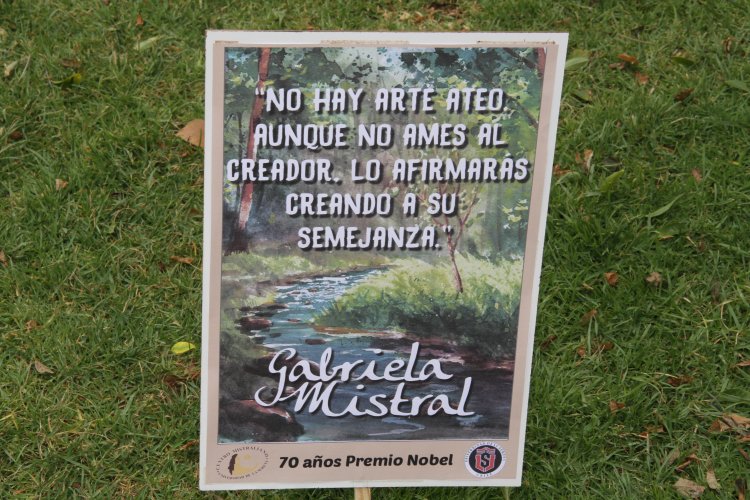 GOBIERNO REGIONAL CONMEMORA LOS 70 AÑOS DEL NOBEL DE GABRIELA MISTRAL