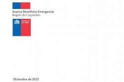 AVANCE DE ENTREGA DE AYUDA- REGIÓN DE COQUIMBO